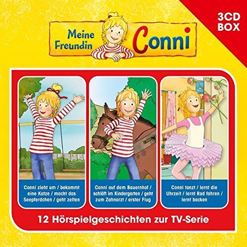 Meine Freundin Conni (TV-Hörspiel) - Meine Freundin Conni-3-CD Hörspielbox Vol.1 - Preis vom 27.09.2026 03:53:48 h