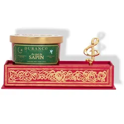 Spieluhr-Set und Duftkerze 90g Am Tannenbaum von Durance