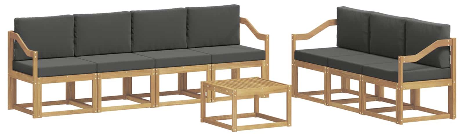 Outdoor-Sofagarnitur 7 pcs
