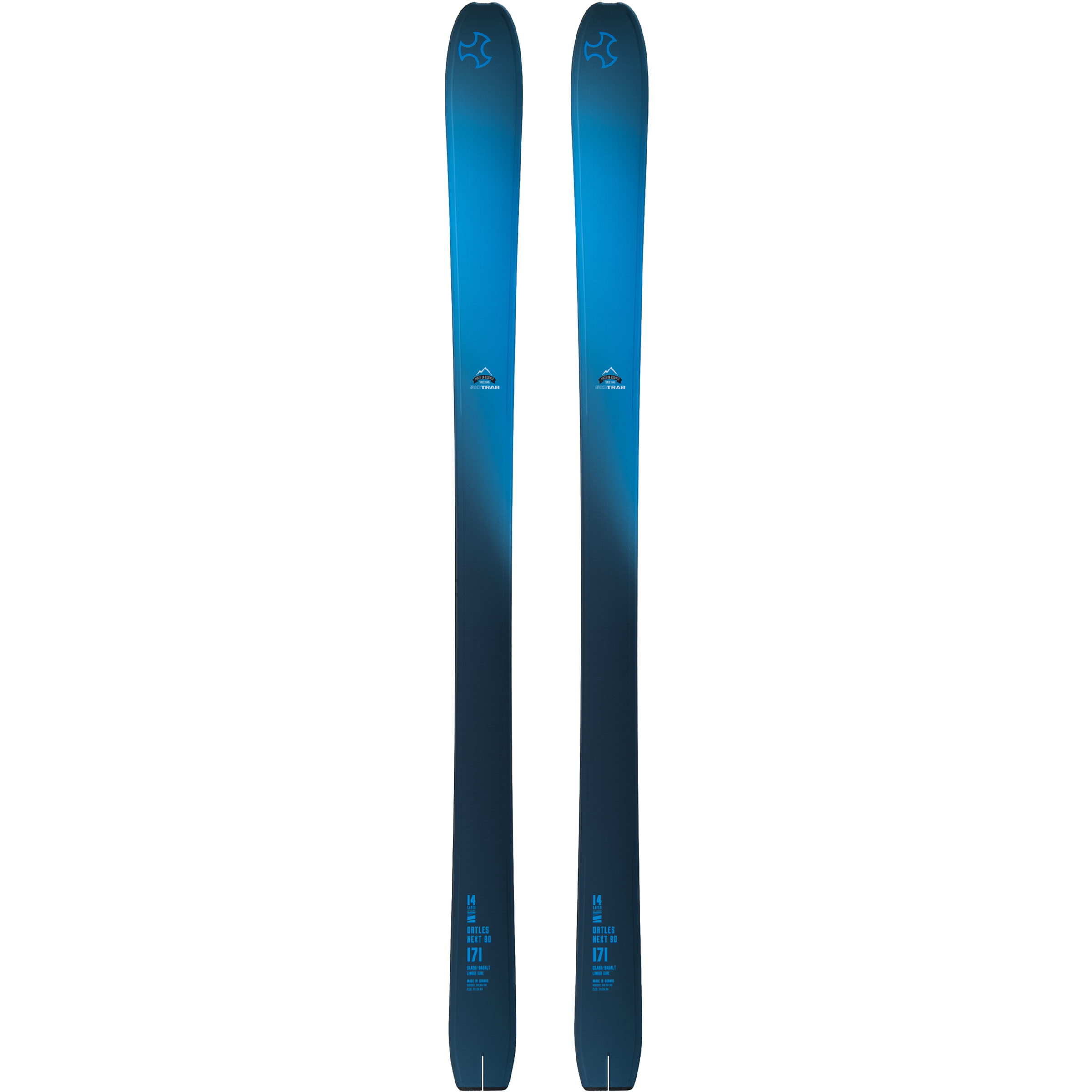 Ski Trab Ortles Next 90 Tourenski 26/27 Tourenski blau Größe 185 cm Skitour