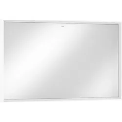 hansgrohe Xarita E Spiegel, LED-Beleuchtung mit Infrarot-Sensor, 1200x50x700mm, Mattweiß, Spiegelheizung, 54994700