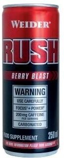 Weider Rush RTD Berry Blast 250 ml