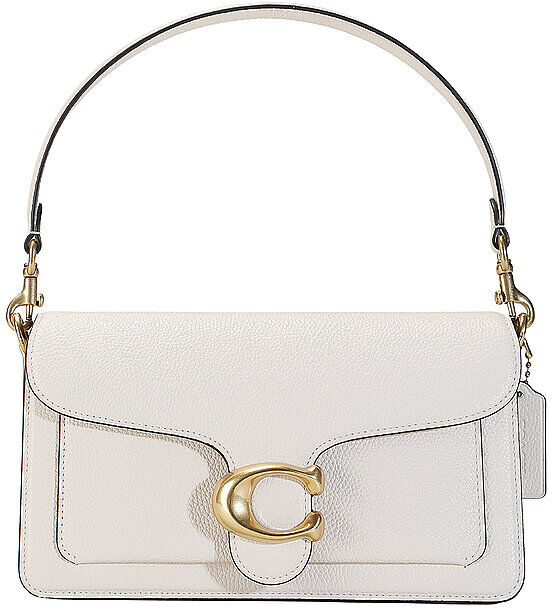 COACH Ledertasche - Umhängetasche TABBY 26 creme EG