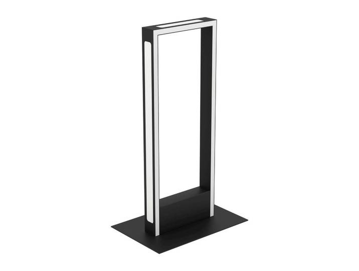 Connect Z Led-Tischleuchte Savilanas-Z, Schwarz, Weiß, Metall, Kunststoff, 3.5x42.5x16 cm, Lampen & Leuchten, Innenbeleuchtung, Tischlampen