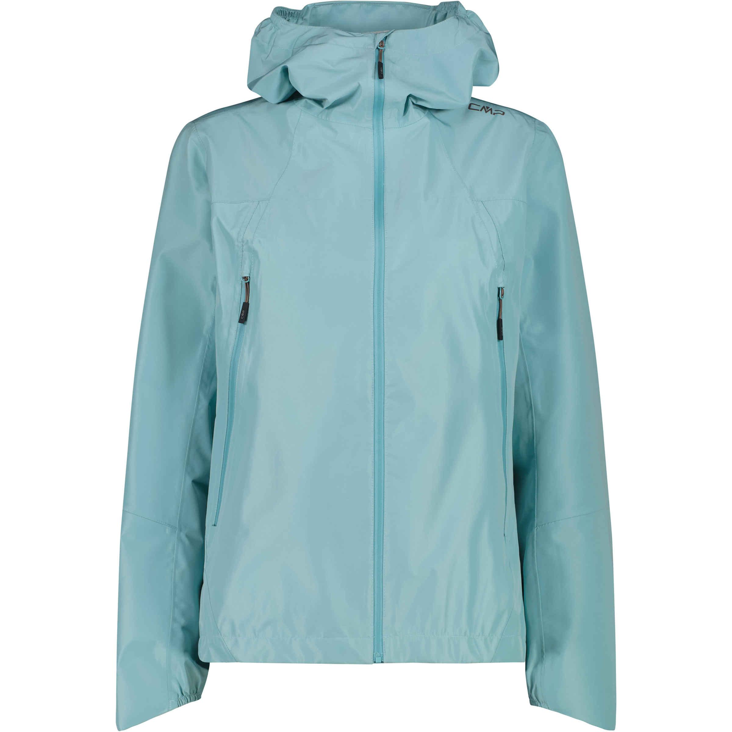 CMP Damen Regenjacke tuerkis Größe XXS Trekking Winddicht Wasserabweisend