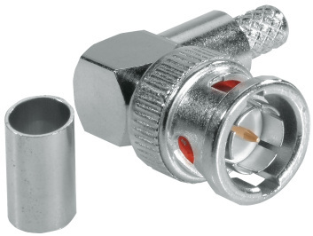 ABUS Security Center ABUS BNC Winkel Crimp Stecker TVAC40610