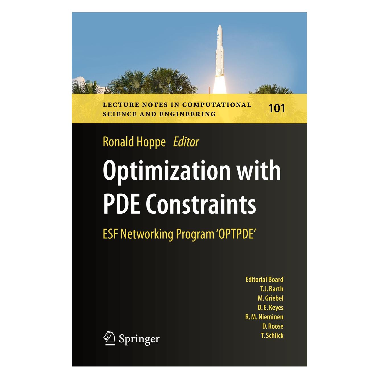 Springer Optimization with PDE Constraints (9783319080246)