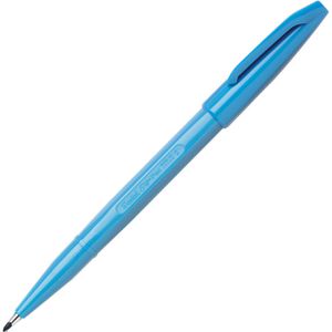 Pentel Filzstifte Sign Pen, S520-S, Strichbreite 0,8mm, hellblau