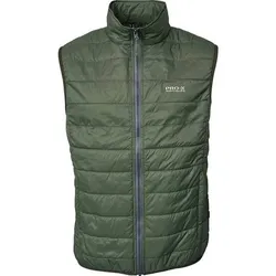 PRO-X ELEMENTS Herren Regenjacke Herren-Steppweste HANS, Größe S in Grün Grün