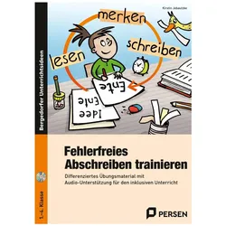 Fehlerfreies Abschreiben trainieren, Schulbücher von Kirstin Jebautzke