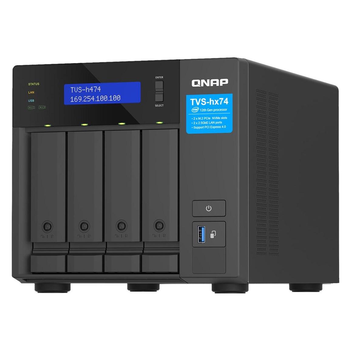 QNAP TVS-H474-PT-8G (0 TB) (TVS-H474-PT-8G)