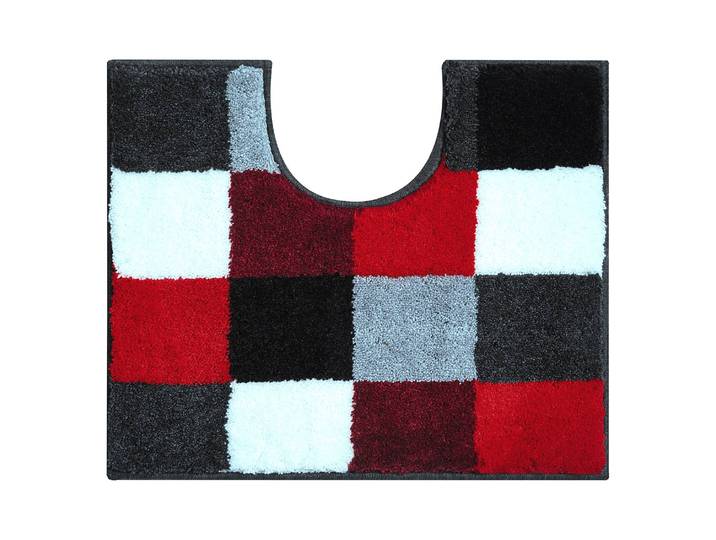home24 Wc-mat Bona 50 x 60cm rood/chilirood