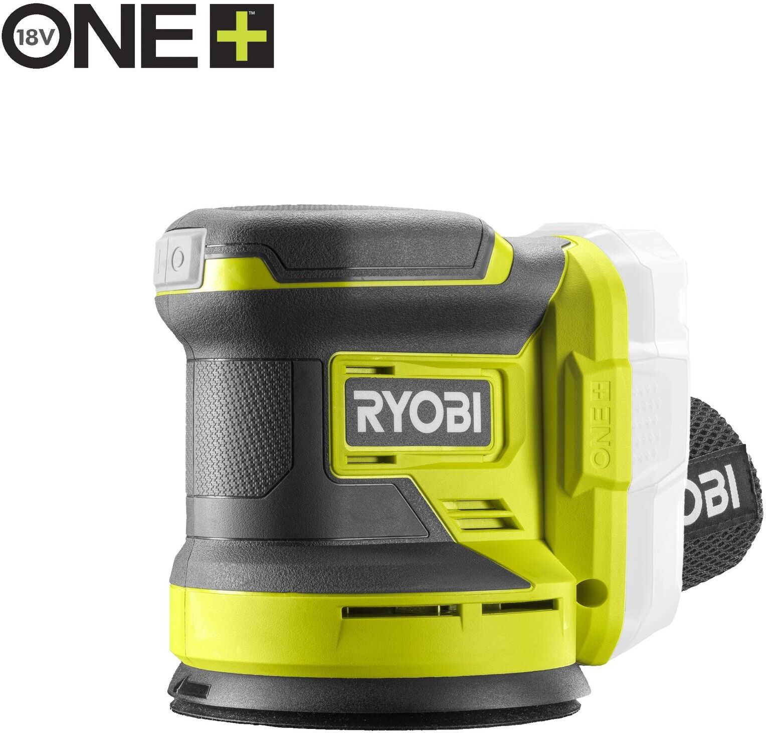 Akku-Exzenterschleifer RYOBI "RYOBI RROS18-0, 18 V, Solo", grün, Schleifmaschinen, Akku-Exzenterschleifer grün Einheitsgröße