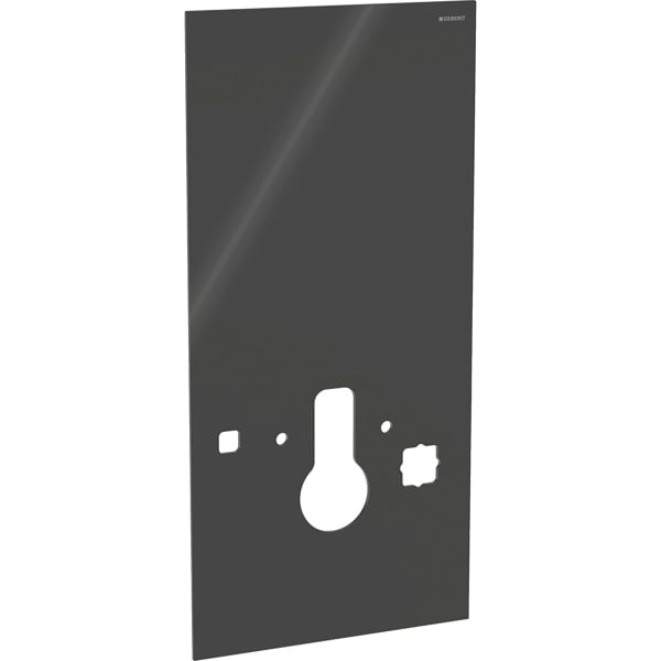 Geberit Frontverkleidung zu Monolith Sanitär- modul für AquaClean 101cm Glas schwarz, 242384SJ1 242384SJ1
