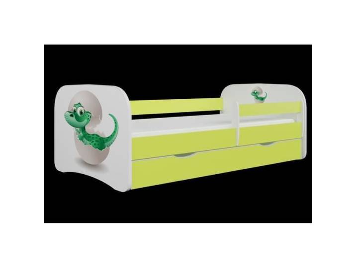 Lit enfant Kocot Kids Babydreams dino vert 180/80 - sans tiroir sans matelas