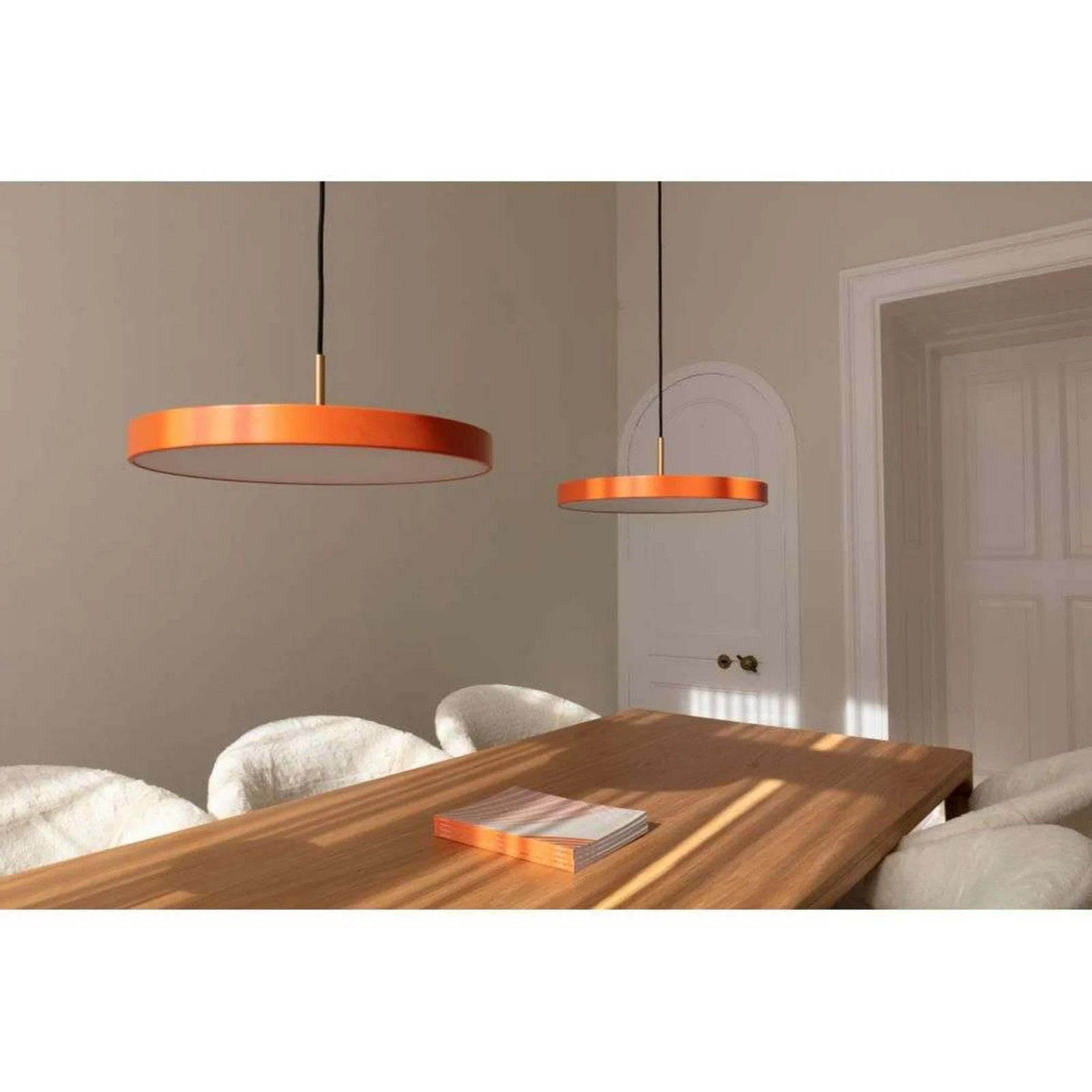 Umage Asteria LED hanglamp - Oranje/Zwart - Metaal