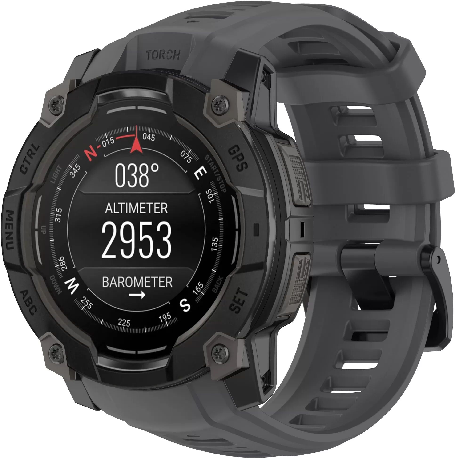 INF Premium Silikon Garmin Instinct 3 45mm Armband Ersatzband