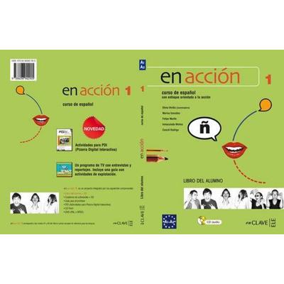 En accion, Taschenbuch von Marisa González,Inmaculada Molina,Felipe Martín,Conchi Rodrigo, EnClave ELE, 978-84-96942-90-5