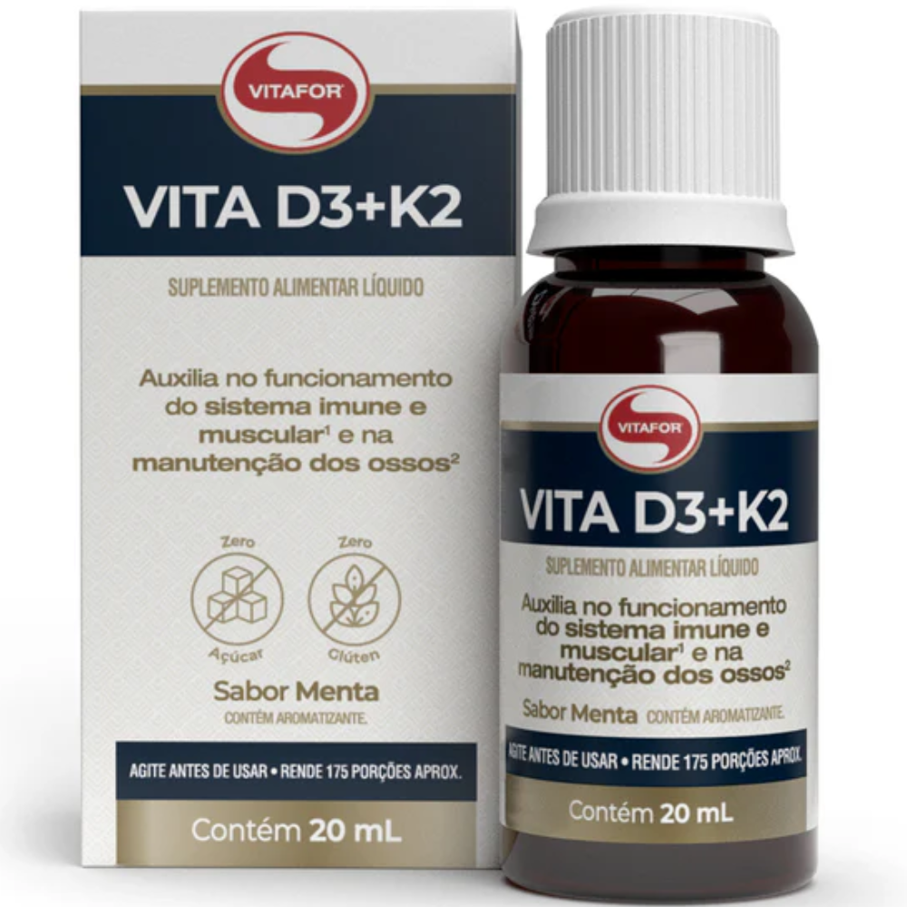 Vitafor Complemento alimenticio líquido Vita D3 K2 20mL