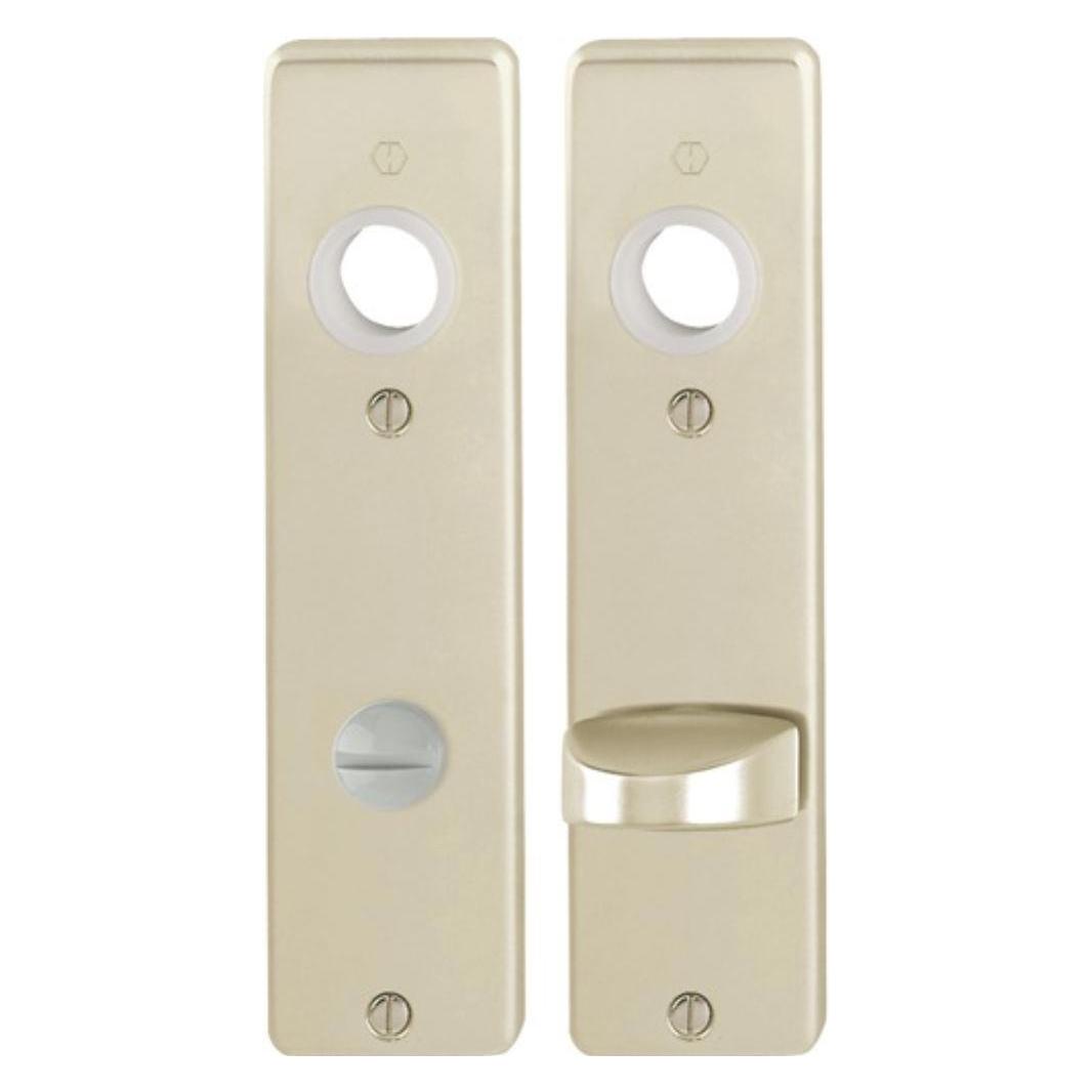 Hoppe Kurzschildpaar 202KP Aluminium F2 SK/OL Paar (Türschildgarnitur) (3105422)