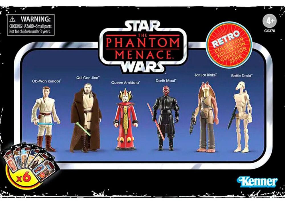 Hasbro Star Wars Episode I – De Donkere Bedreiging figuurset, 9,5 cm