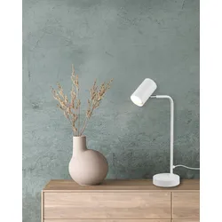 Trio 512400131 MARLEY 1X5W Tischlampe | GU10 - Netzschalter auf Körper, weiß