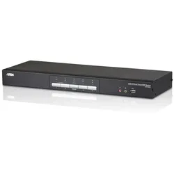 ATEN CS1644A USB-KVMP-Switch 4-fach, Dual-DVI, USB 2.0, Audio