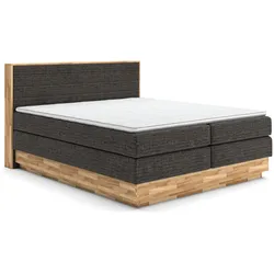 Linea Natura Boxspringbett 160x200 H2/H3 MONETA - LF ca. 160.00x200.00