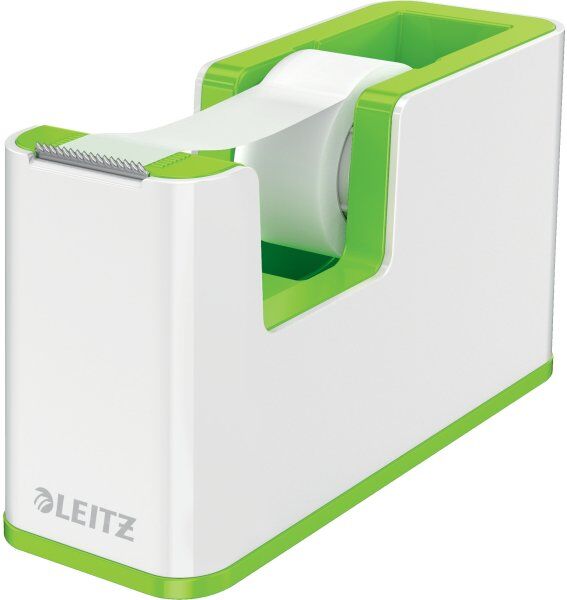 Leitz Wow Tapedispenser   Hvid/grøn