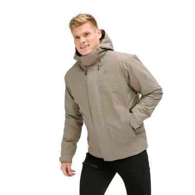 Outdoorjacke MAIER SPORTS "HE-JACKE MTEX ELITE WARM M", Herren, Gr. 64, beige (coriander), Obermaterial: 100% Polyester. Futter: 100% Polyester. Wattierung: 100% Polyester, Jacken Outdoorjacke, mit wärmender Wattierung, aus Polyester-Obermaterial