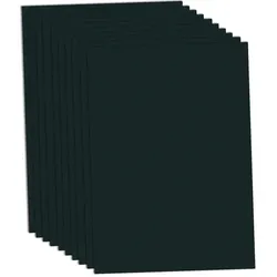Fotokarton, schwarz, 50 x 70 cm, 10 Blatt