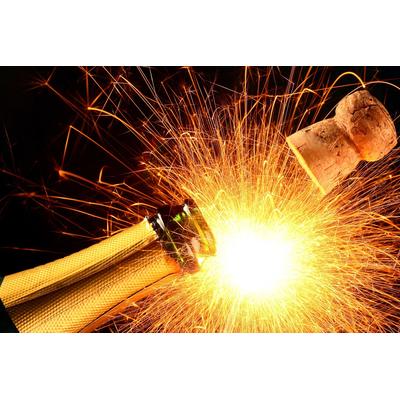 Fototapete PAPERMOON "Champagner-Feier", bunt, B:3m L:2,2m, Vlies, Tapeten