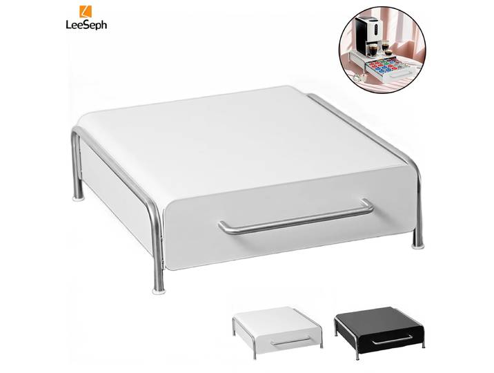 Leeseph K – tiroir porte-gobelet, organisateur de stockage de dosettes K peu encombrant pour comptoir, Base de Machine à café, tiroir à dosettes de café