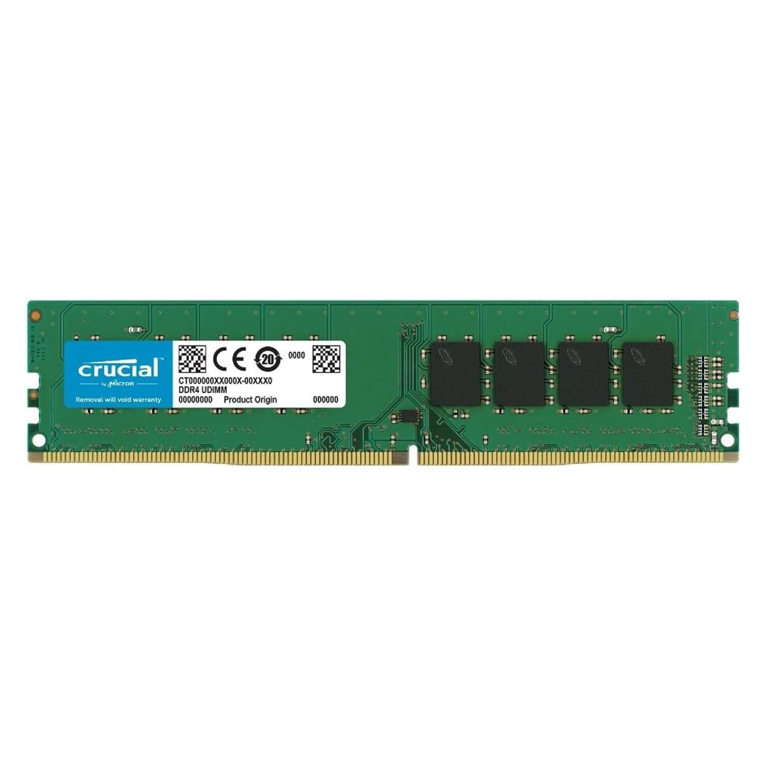 Crucial RAM Basics D4 3200 8GB (1 x 8GB, 3200 MHz, DDR4-RAM) (CB8GU3200E)