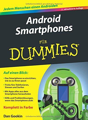 Dan Gookin - Android Smartphones für Dummies - Preis vom 13.10.2026 11:25:28 h