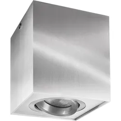 Deko-Light Deckenaufbauleuchte Bengala Square GU10 Silber