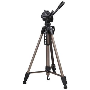 Hama Stativ Star 61, Höhe bis 153cm, für Kamera, mit 3-Wege-Kopf, Dreibein