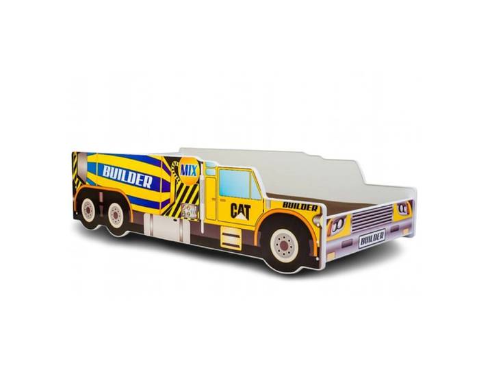 Lit enfant  BUILDER  sommier avec matelas 160x80 cm
