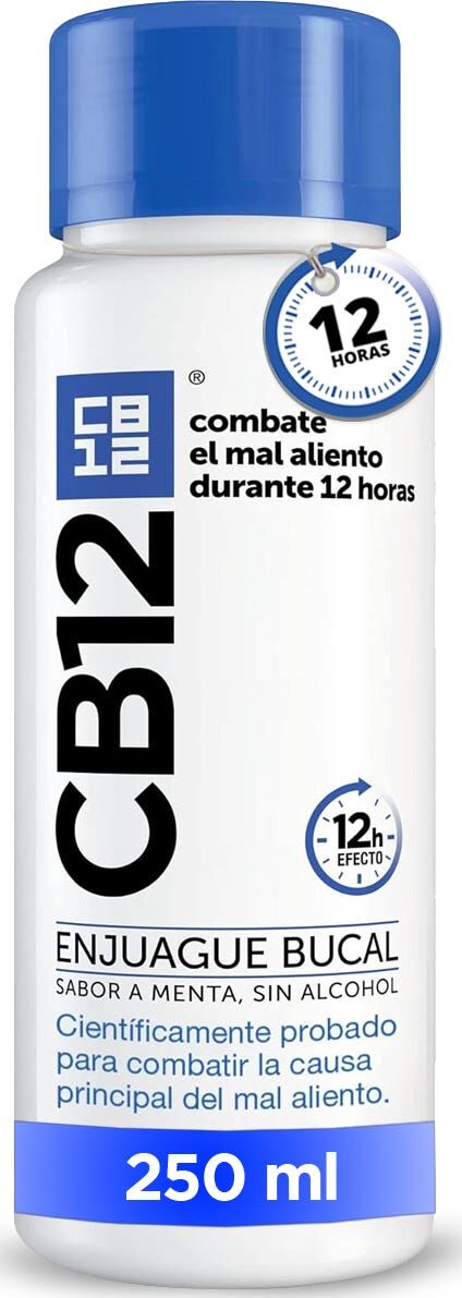 CB12 Enjuague Bucal para Mal Aliento Menta 250 ml