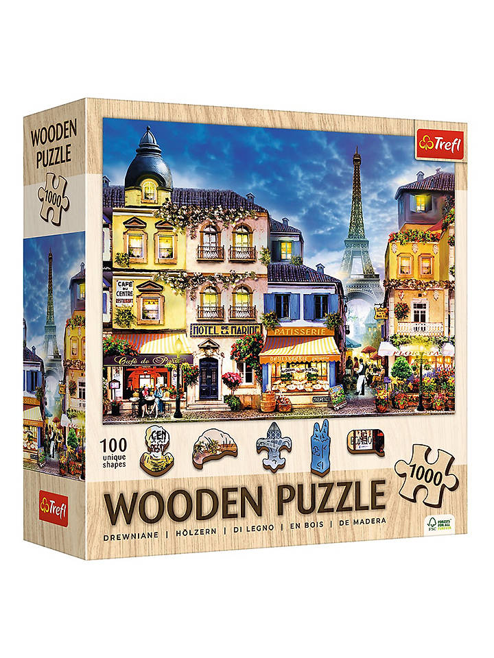 Trefl 1.000tlg. Puzzle "Französische Allee" - ab 12 Jahren - onesize