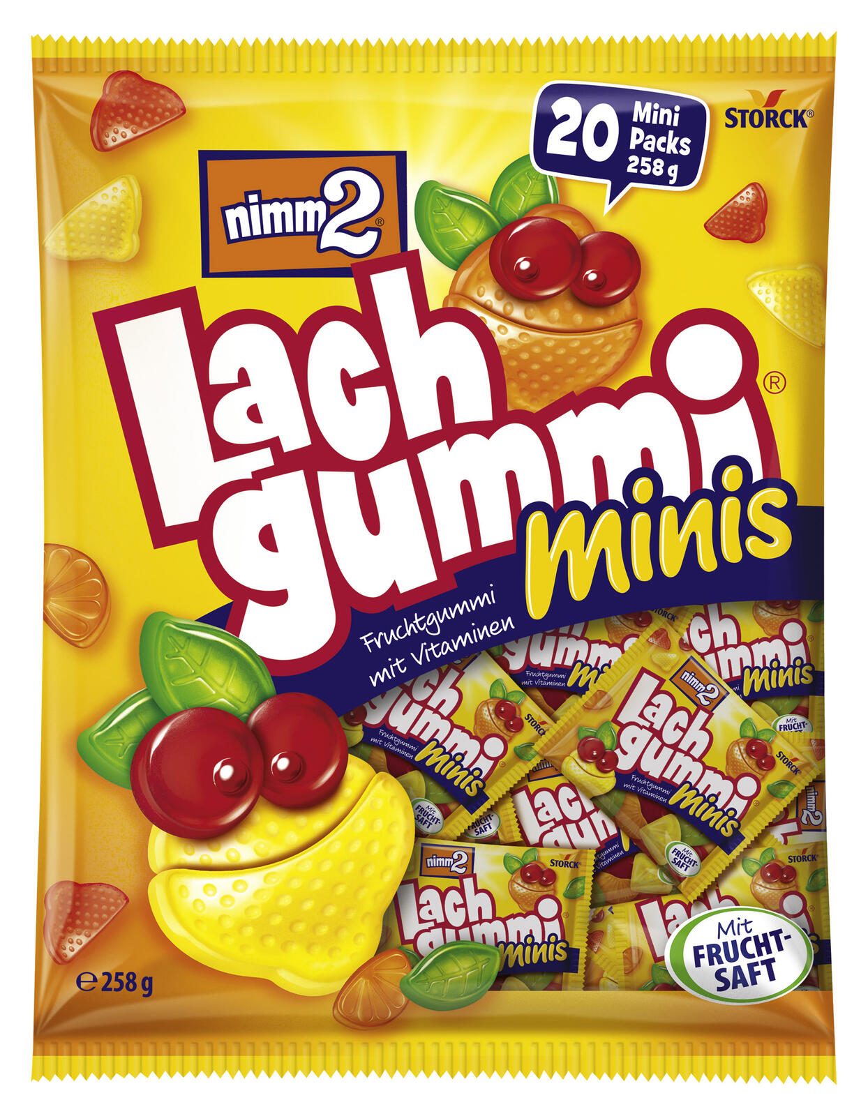 nimm2® Lachgummi minis Fruchtgummi 4014400681055