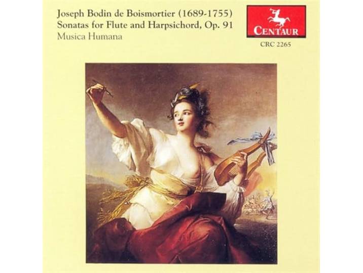 Sonatas for Flute & Harpsichord 1-6 Op 91