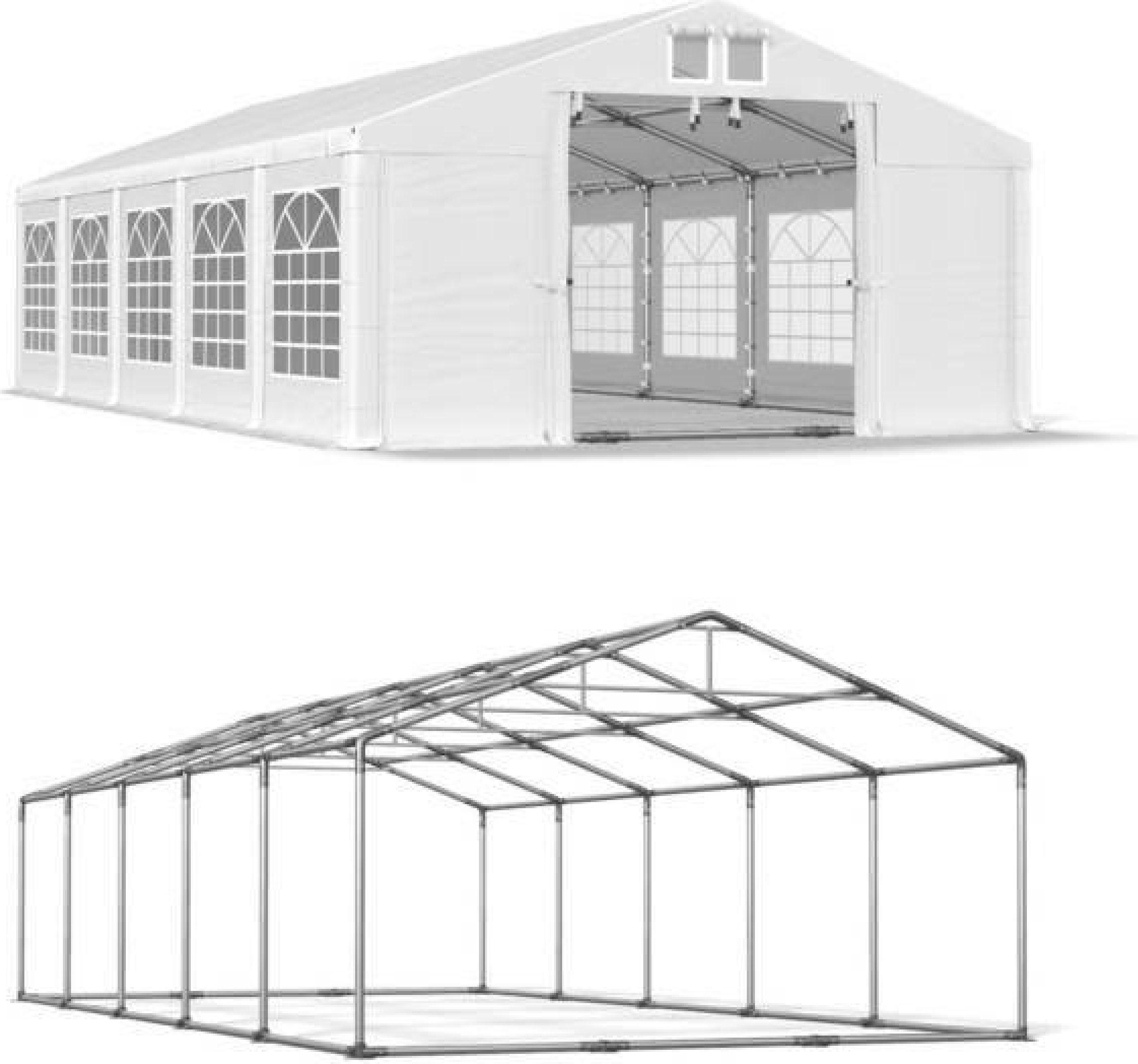 Sommer Zelt 5x10 weiß SUMMER PLUS ISD