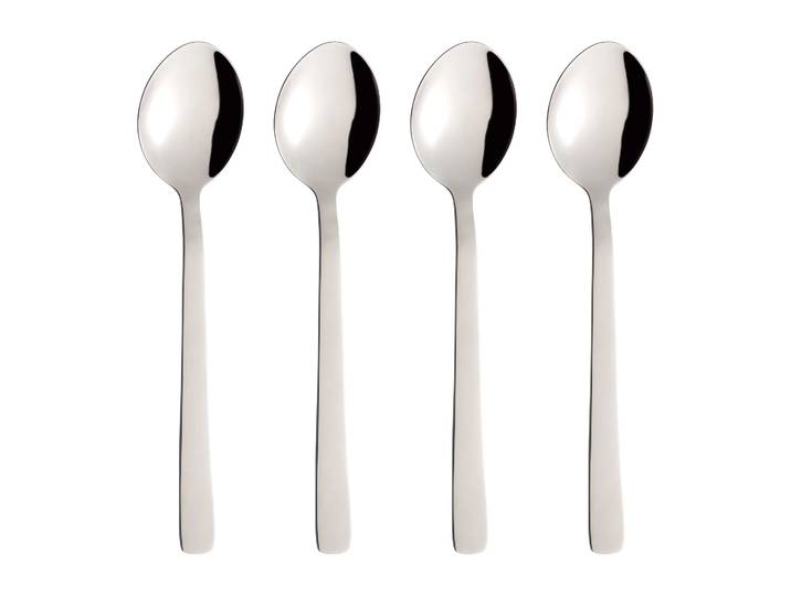 Aida Raw dinerlepel 4-pack Roestvrij staal