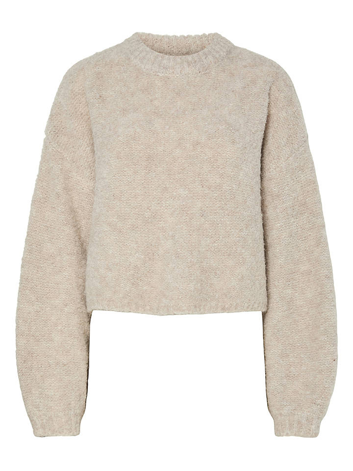 Pieces Pullover in Beige - L