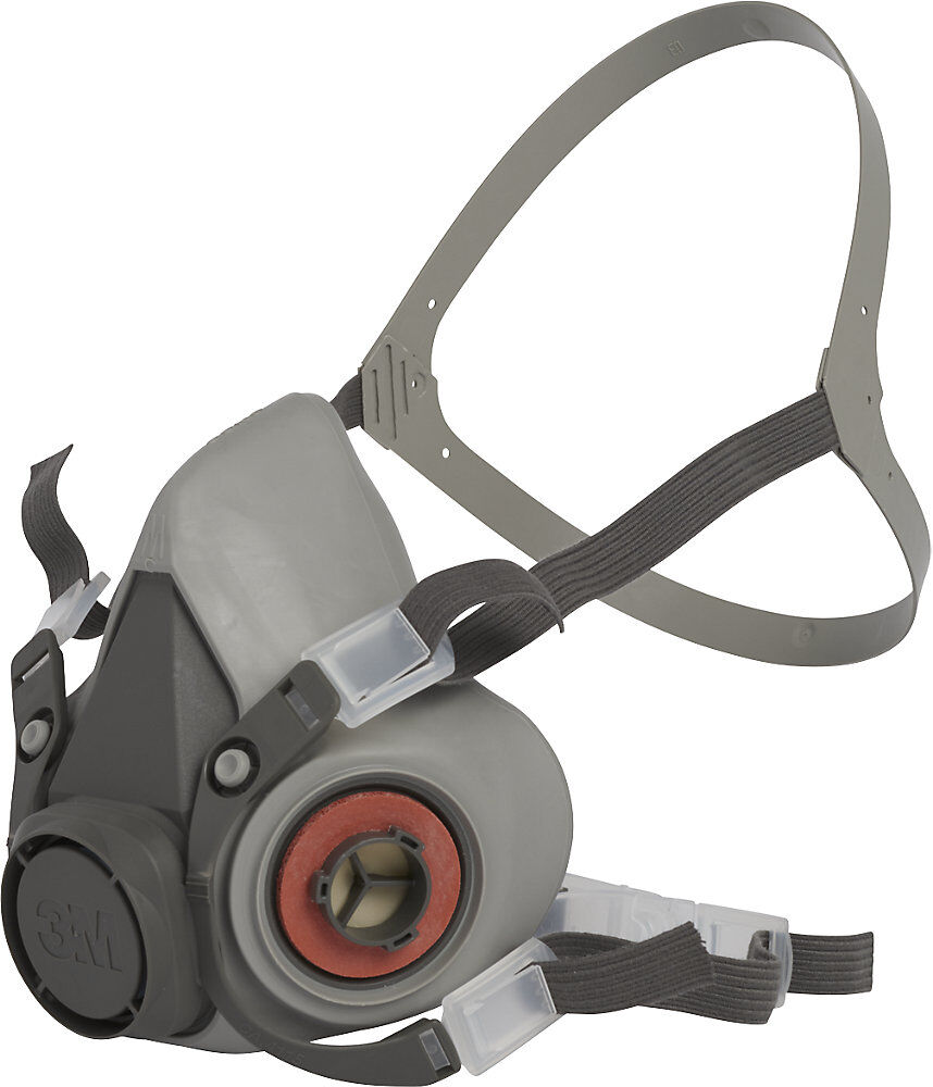 Halbmaske Serie 6000, wiederverwendbar, ohne Filter, Größe M, ab 50 Stk 3M