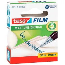 tesa, Klebeband, Film, matt/unsichtbar (19 mm)