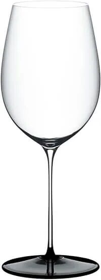 Riedel Hand Made Fatto A Mano Bordeaux Grand Cru Wine Glass Black Tie