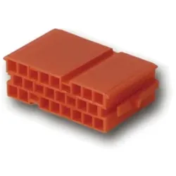  Mini ISO Steckergehäuse ROT 20 polig CHP 