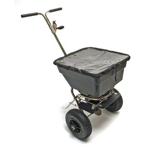DEMA Streuwagen SW 55 X, 55 Liter, 200 - 300 cm Streubreite, Auf-/Zu-Funktion per Hebel